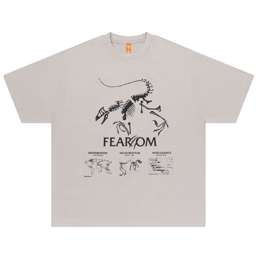 FEAROM T Shirts Unisex Crew Neck Moderate Straight Fit