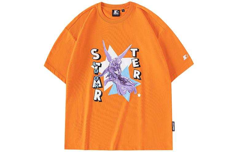 STARTER STARTER T Shirt Unisex Orange Red