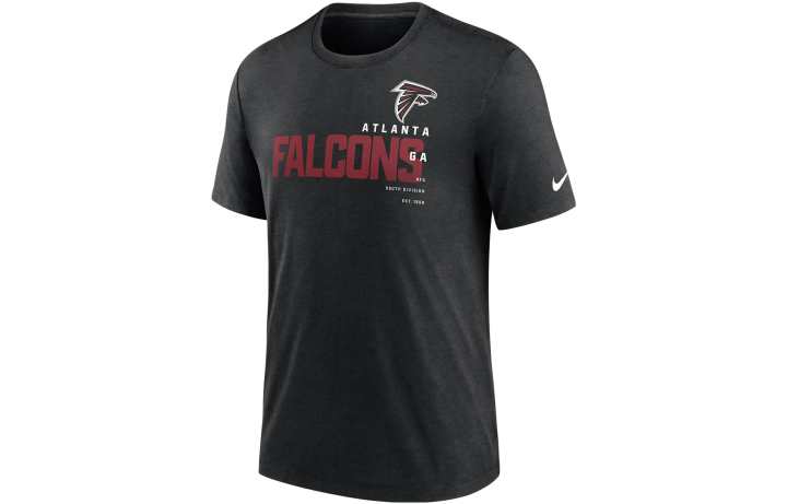 Nike Nike T Shirts Men's Black Crew Neck Moderate Straight Fit