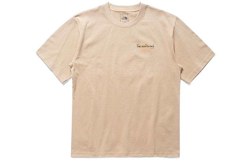 THE NORTH FACE Drop Shoulder Sleeve T Shirt Men's Khaki