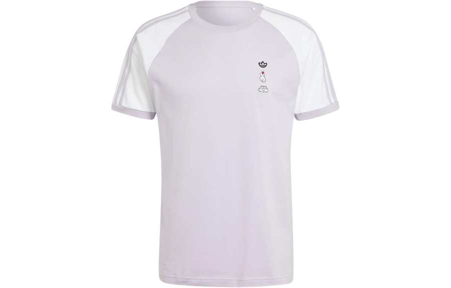 Adidas Originals x MILAOSHU Mickey Mouse T Shirt Men's Silver