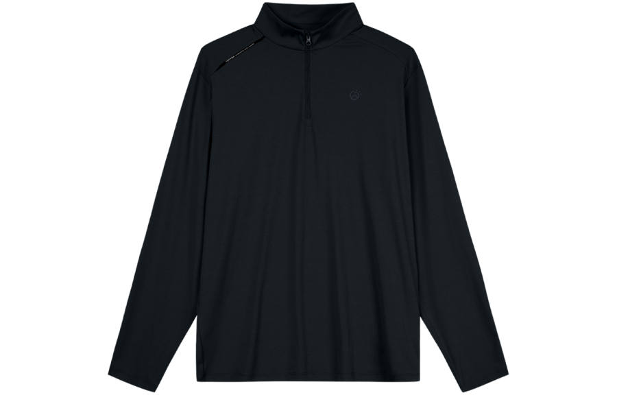 Tectop T Shirts Unisex Stand Collar Thin Straight Fit