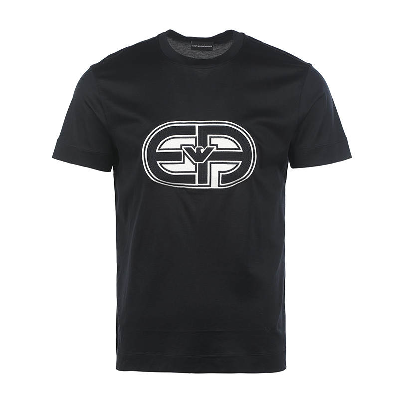 EMPORIO ARMANI SS23 T Shirt Men's Dark Blue
