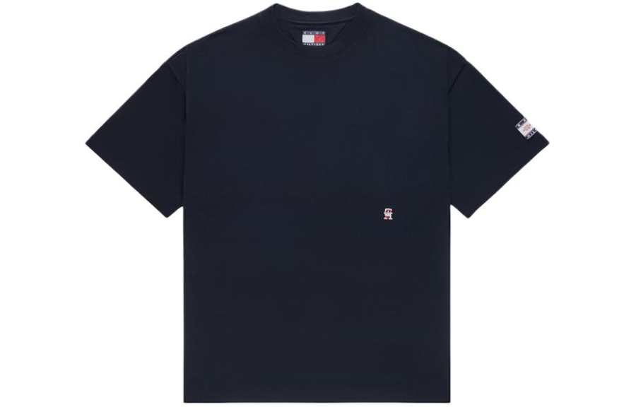 Tommy Hilfiger T Shirt Unisex Navy Blue