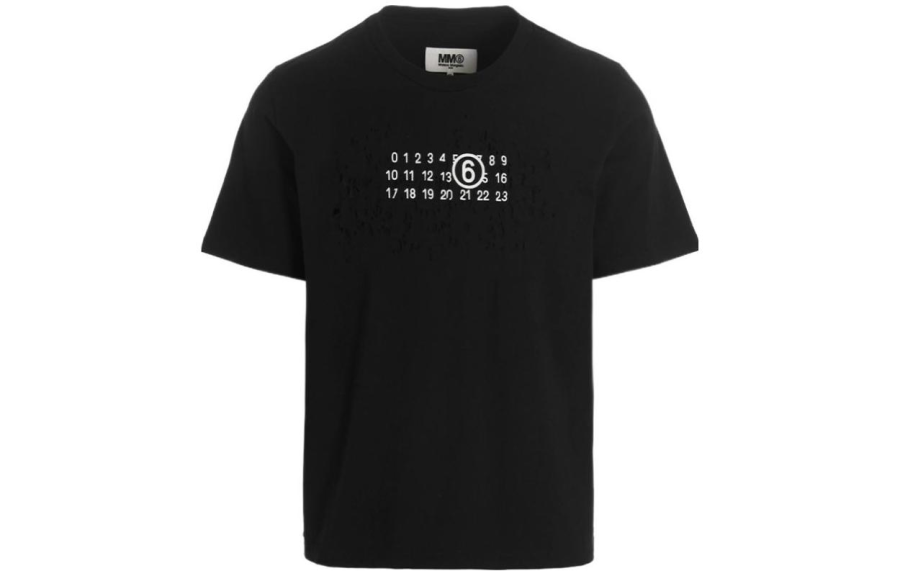 MM6 Maison Margiela T Shirt Unisex Black