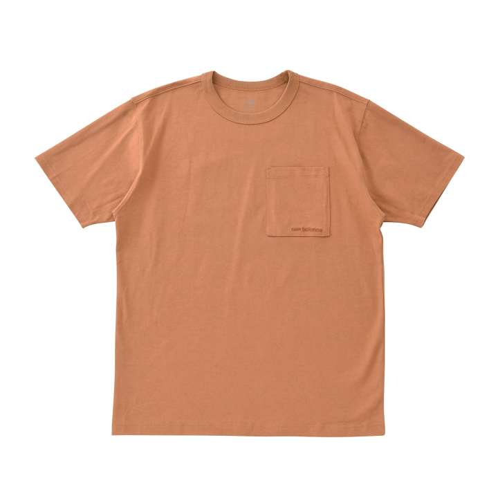 New Balance New Balance T Shirts Men's Brown Crew Neck Moderate Straight Fit