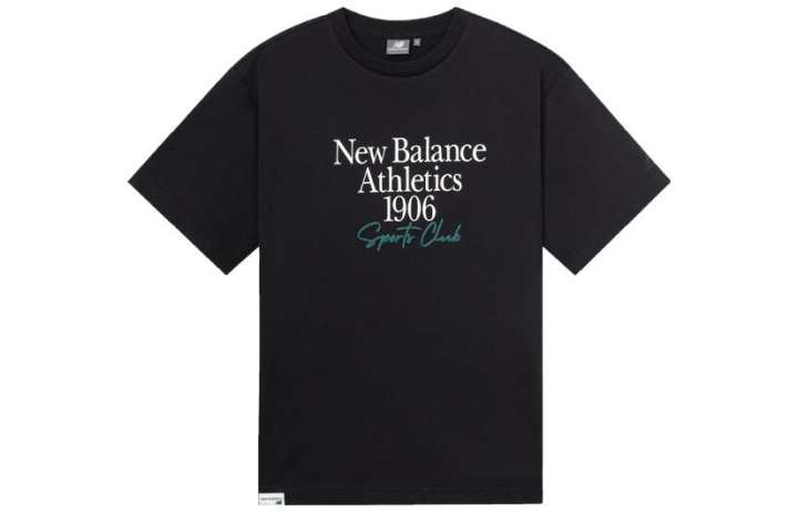 New Balance New Balance Drop Shoulder Sleeve T Shirt Men's Black