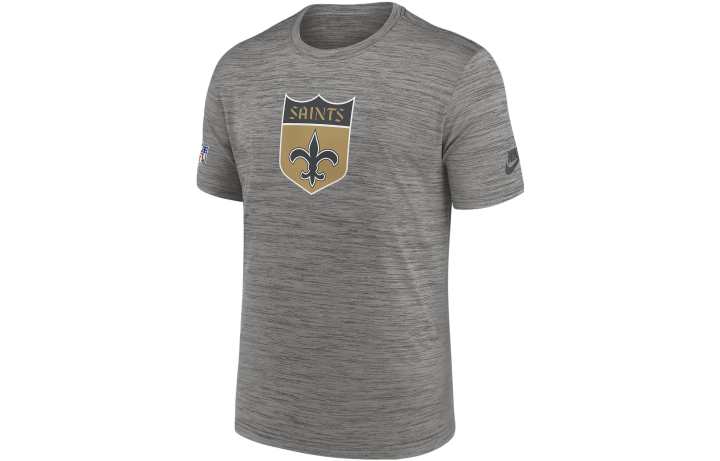 Nike Nike T Shirts Men's Gray Crew Neck Moderate Straight Fit