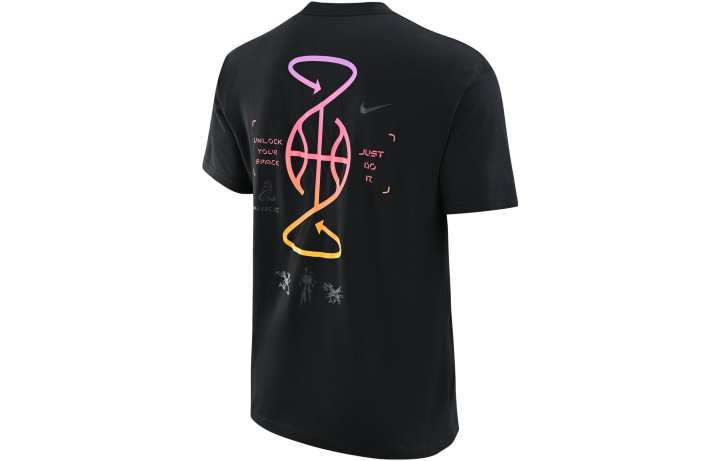 Nike Nike SS23 T Shirts Men's Black Crew Neck Moderate