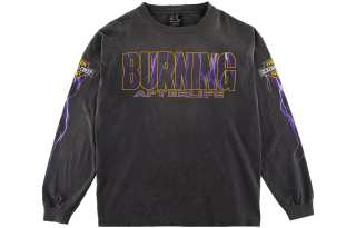 Saint Mxxxxxx lightning-bolt graphic long-sleeve T-shirt