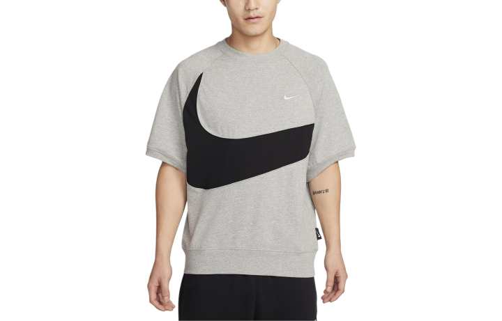 Nike Nike Sportswear Swoosh T Shirt Men's Gray