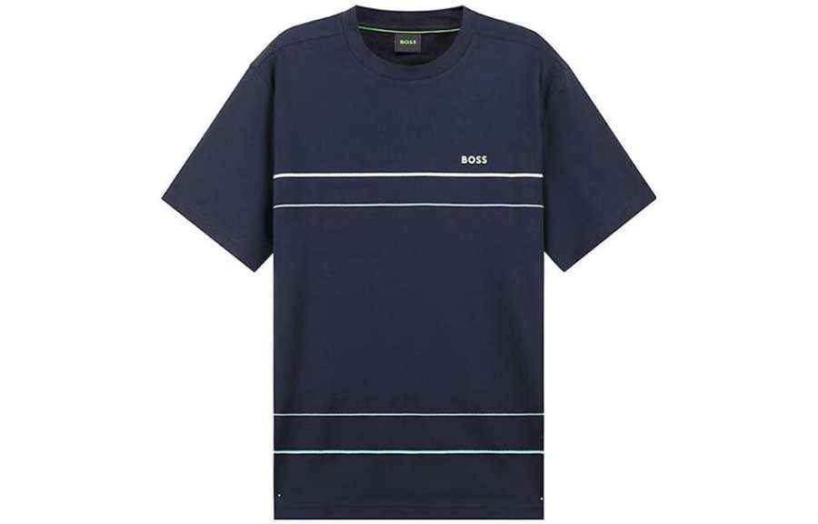 HUGO BOSS SS23 T Shirt Men's Marine Blue