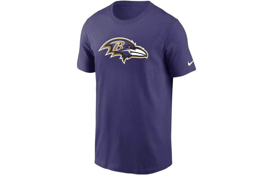 Nike Nike T Shirts Men's Purple Crew Neck Moderate Straight Fit