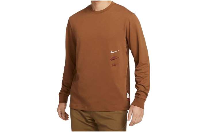 Nike Nike Dri Fit T Shirt Men's Brown
