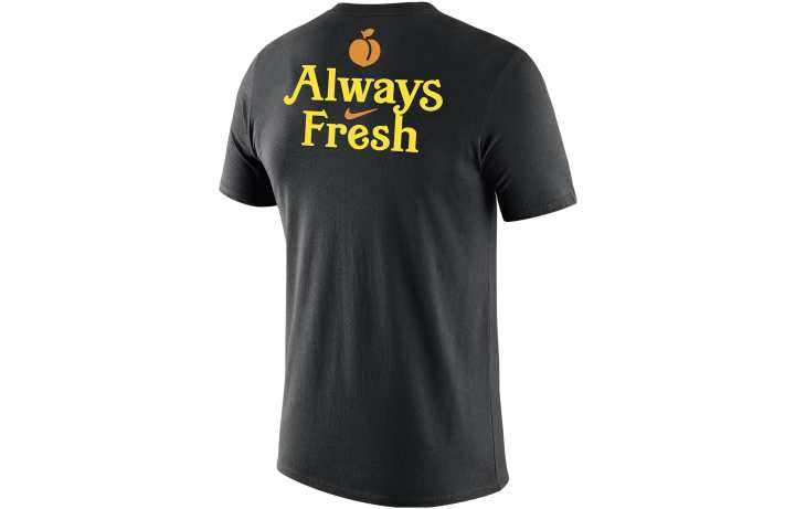 Nike Nike T Shirts Men's Black Crew Neck Moderate Straight Fit
