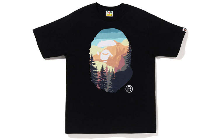 A BATHING APE Bape SS23 Camping Collection T Shirt Unisex