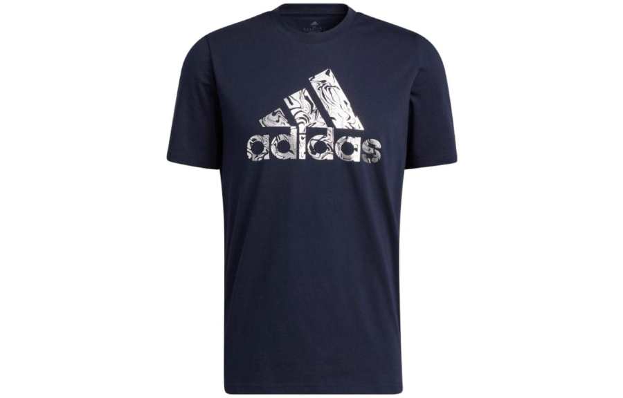 Adidas Adidas T Shirts Men's Legend Ink Crew Neck Moderate Straight Fit