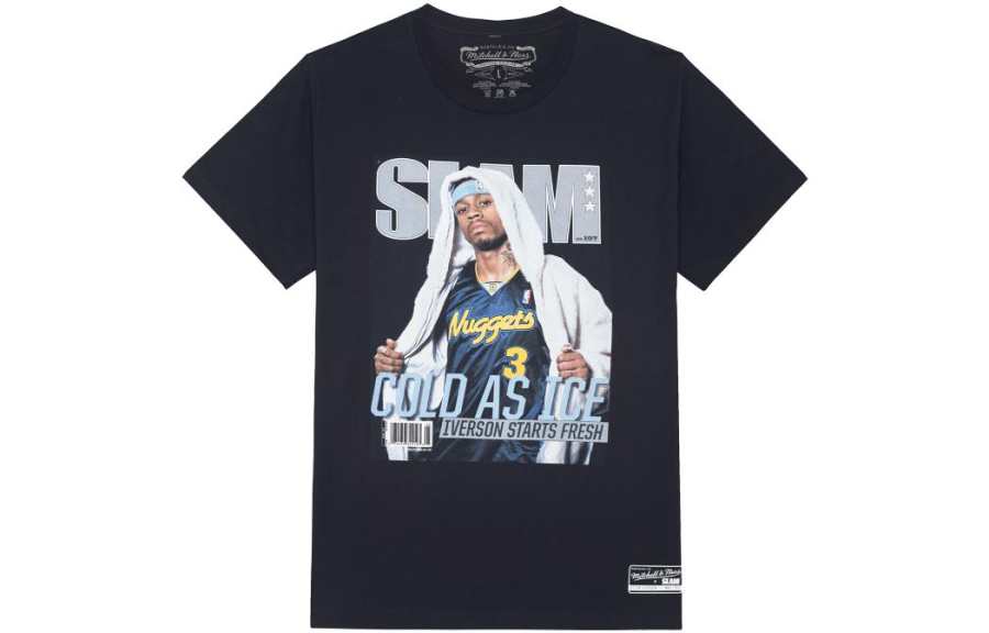 Mitchell Ness Mitchell Ness x SLAM T Shirt Unisex Black