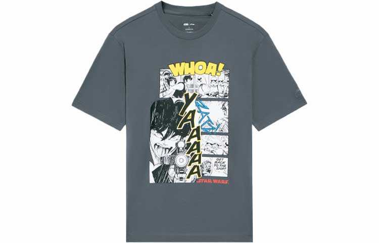 Li-Ning Li Ning x Disney T Shirt Men's Gray