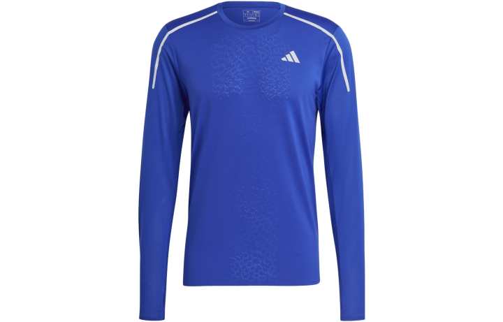 Adidas Adidas T Shirts Men's Clear Blue Crew Neck Moderate Straight Fit