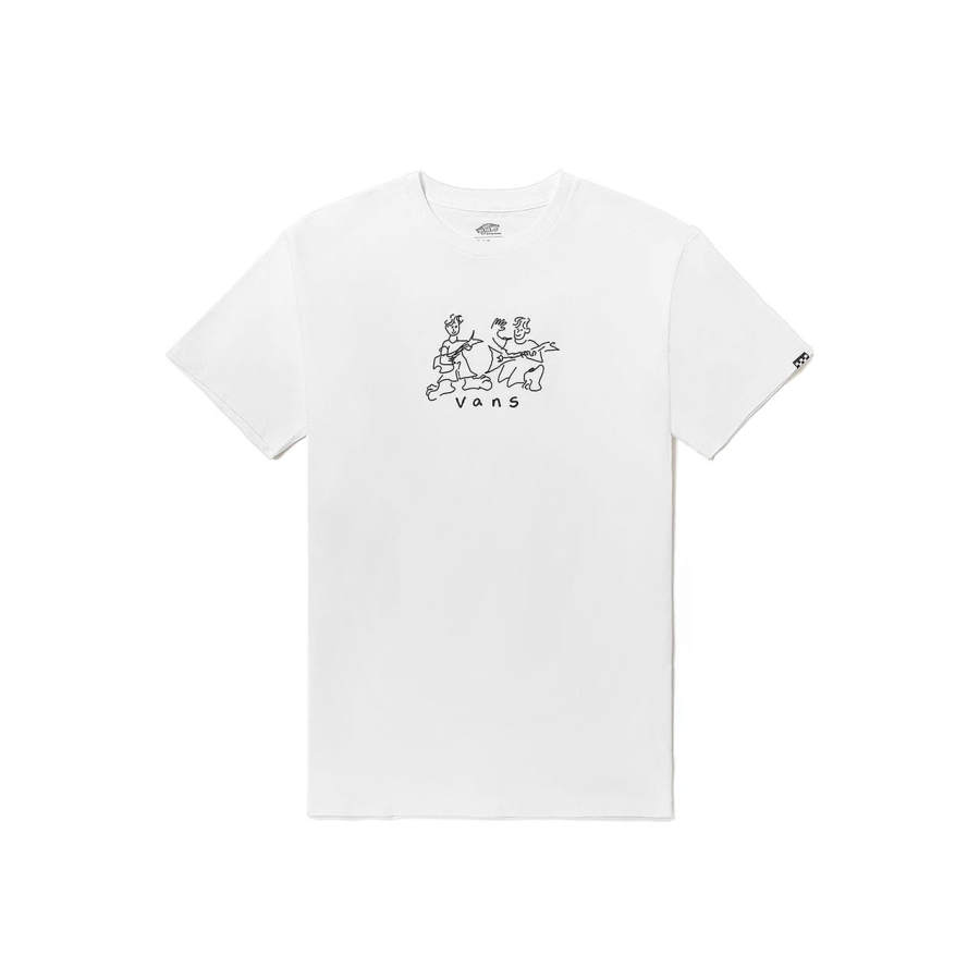 Vans Vans Nick Michel T Shirt Unisex White