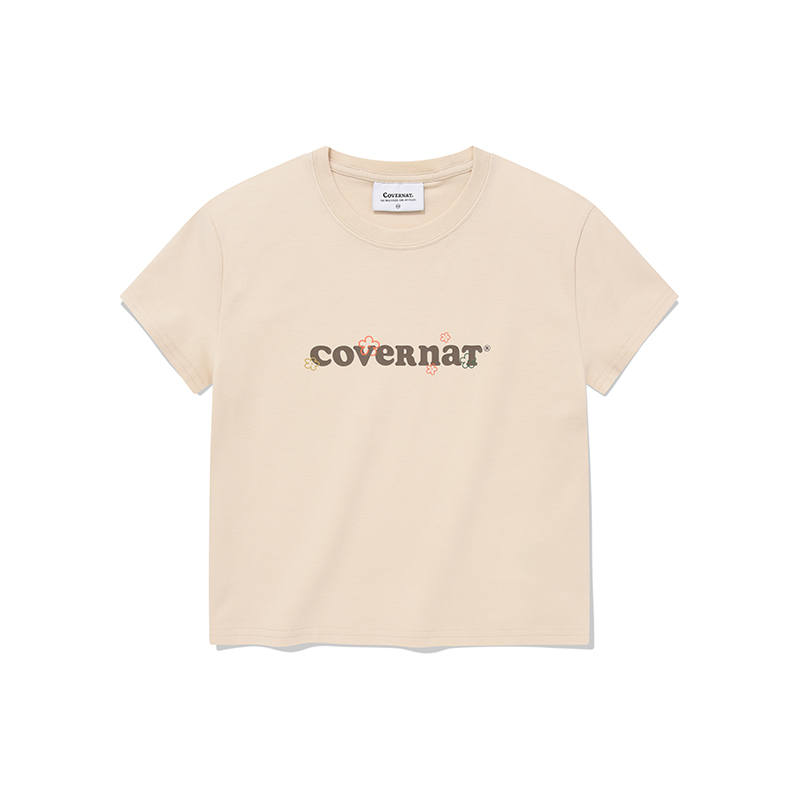 COVERNAT T Shirt Women's Ivory White