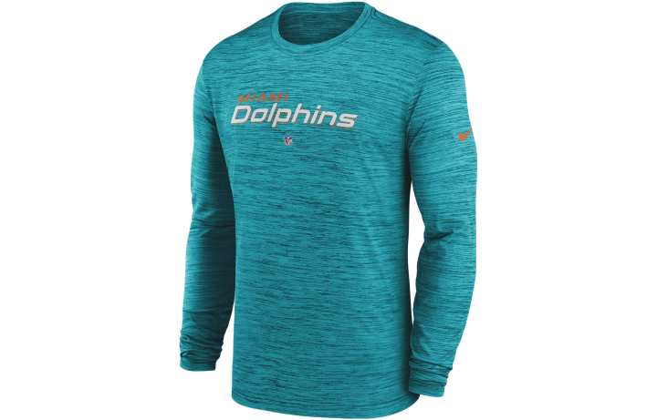 Nike Nike Miami Dolphins Velocity Men's Nike Dri FIT Nfl T Shirt