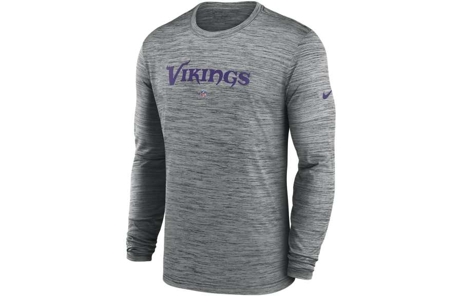 Nike Nike Dri Fit T Shirts Men's Gray Crew Neck Moderate Straight Fit