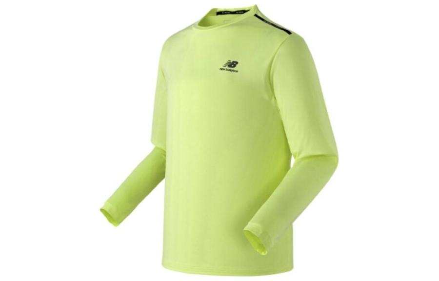 New Balance New Balance T Shirts Men's Green Crew Neck Moderate Other