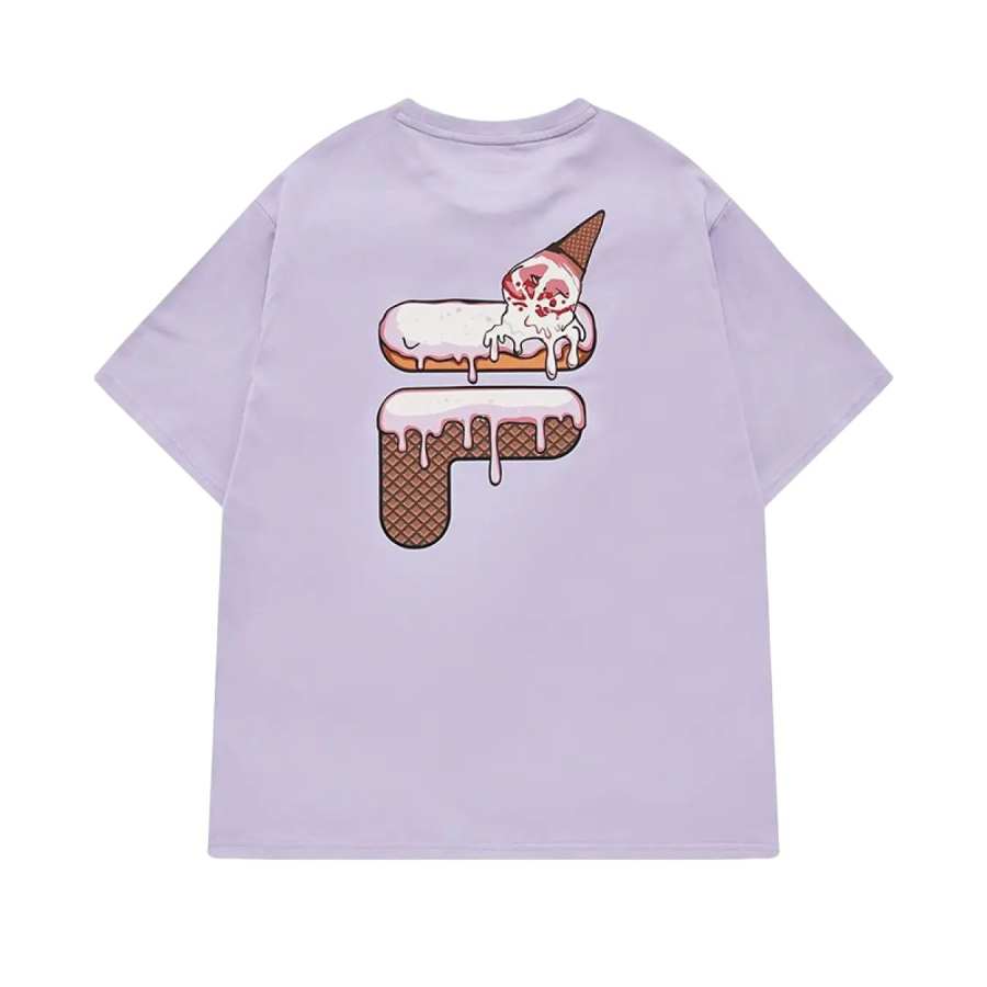FILA FUSION ICECREAM T Shirt Unisex Purple