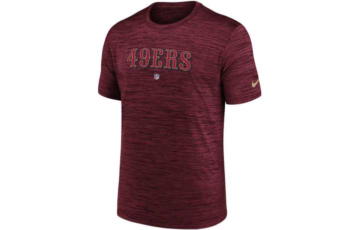 Nike Nike T Shirts Men's Red Crew Neck Moderate Straight Fit
