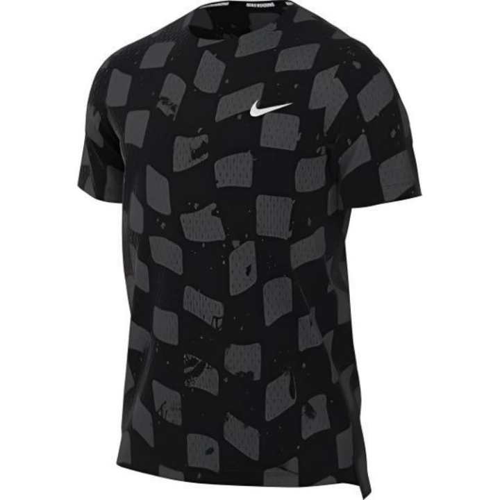Nike Nike T Shirts Men's Black Crew Neck Moderate Straight Fit