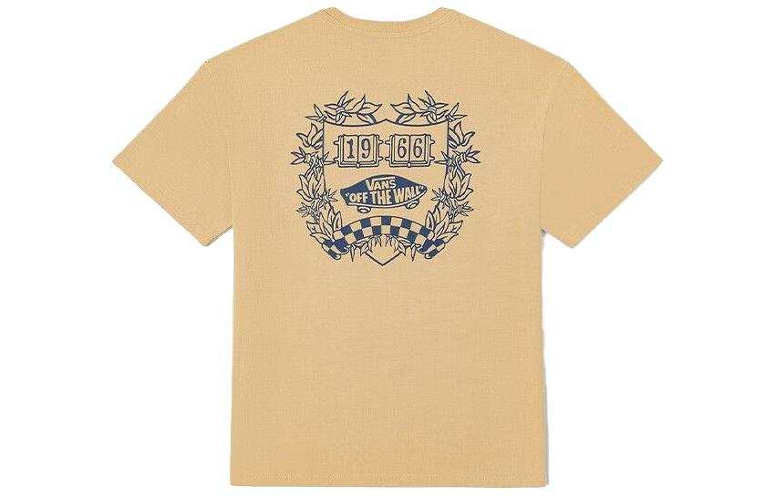 Vans Drop Shoulder Sleeve T-Shirt Unisex Terracotta