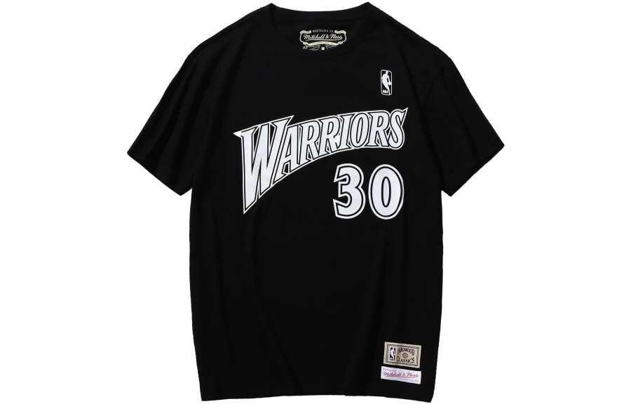 Mitchell Ness Mitchell Ness SS22 T Shirt Unisex Black