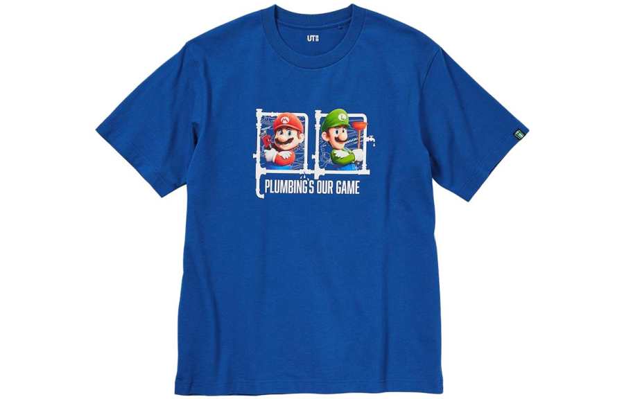 UNIQLO x CHAOJIMALI,LIANMINGKUAN SS23 T Shirt Unisex Royal Blue