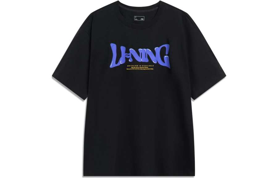 Li-Ning Li Ning Sports Fashion Collection T Shirt Men's Black