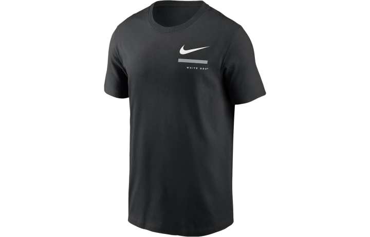 Nike Nike T Shirts Men's Black Crew Neck Moderate Straight Fit