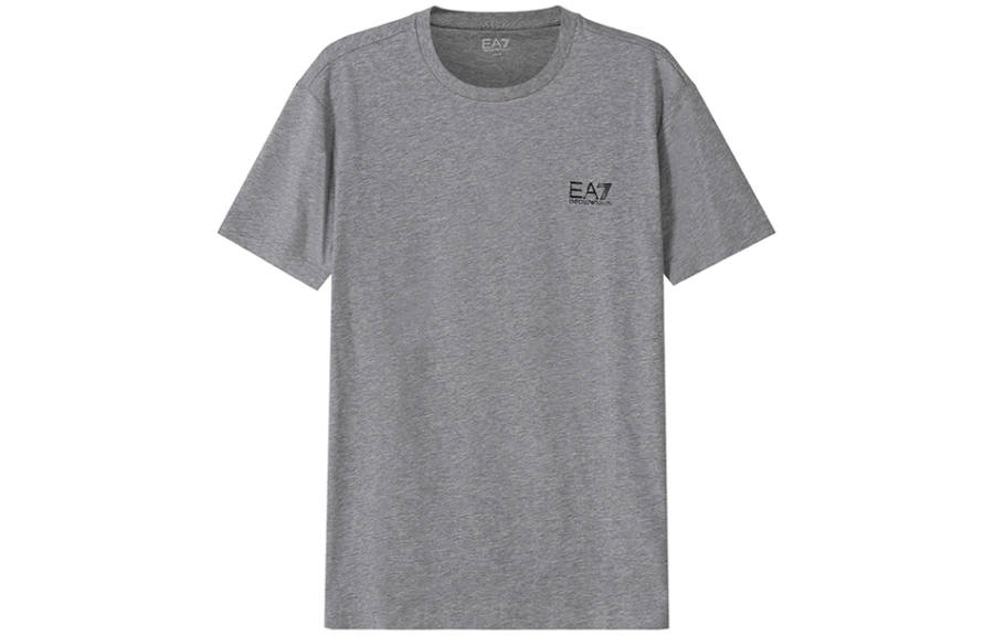 EMPORIO ARMANI EA7 T Shirt Men's Medium Gray