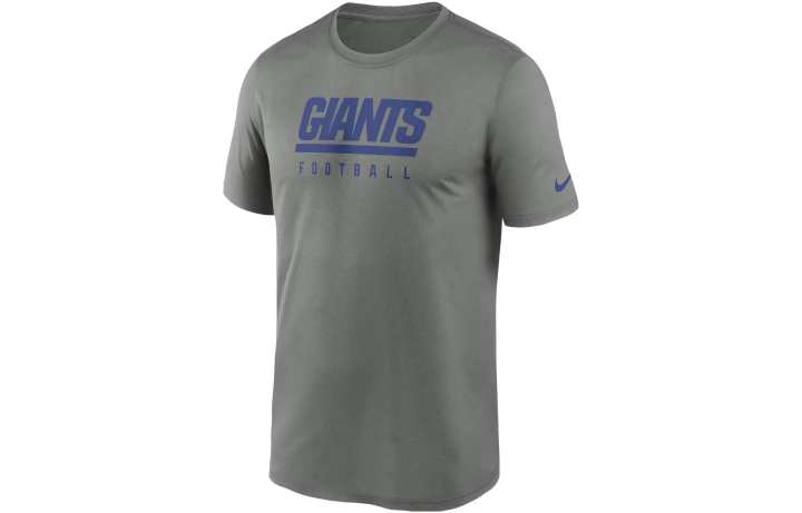 Nike Nike T Shirts Men's Gray Crew Neck Moderate Straight Fit