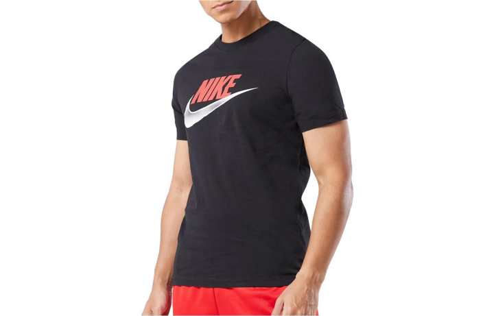Nike Nike T Shirts Men's Black Crew Neck Moderate
