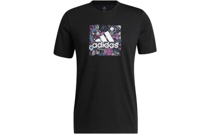 Adidas Adidas Set-in Sleeve T-Shirt Men's Black