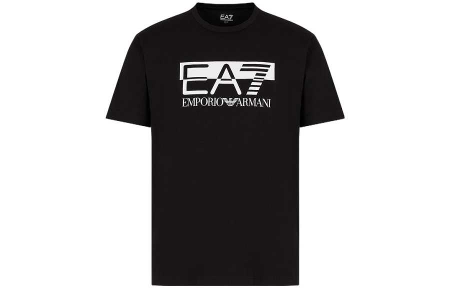 Emporio Armani logo-print cotton T-shirt
