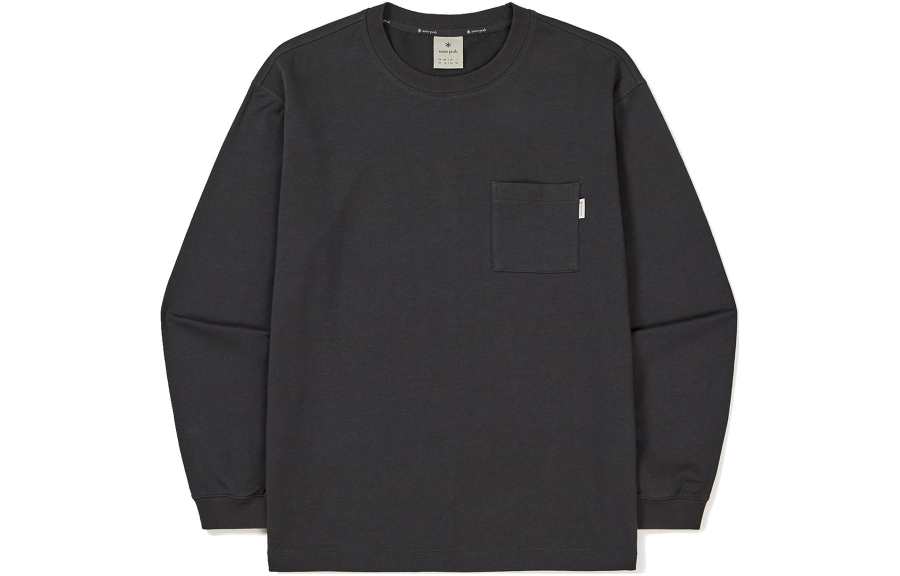 Snow Peak T Shirt Men's Dark Charcoal