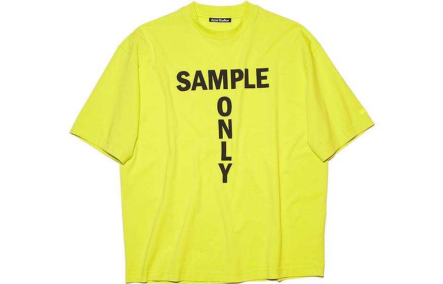Acne Studios Acne Studios SS22 T Shirt Men's Yellow Green