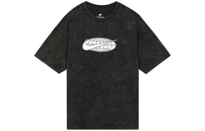Nike Nike T Shirts Men's Black Crew Neck Moderate