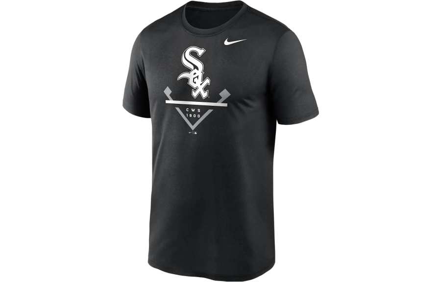 Nike Nike T Shirts Men's Black Crew Neck Moderate Straight Fit