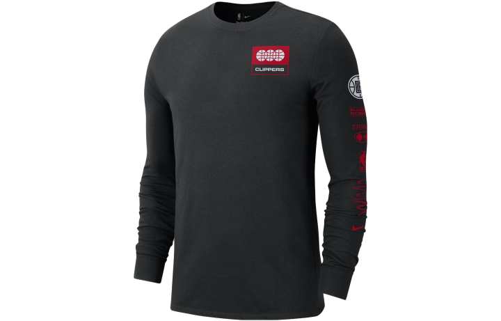 Nike Nike La Clippers Essential Men's Nike Nba Long Sleeve T Shirt