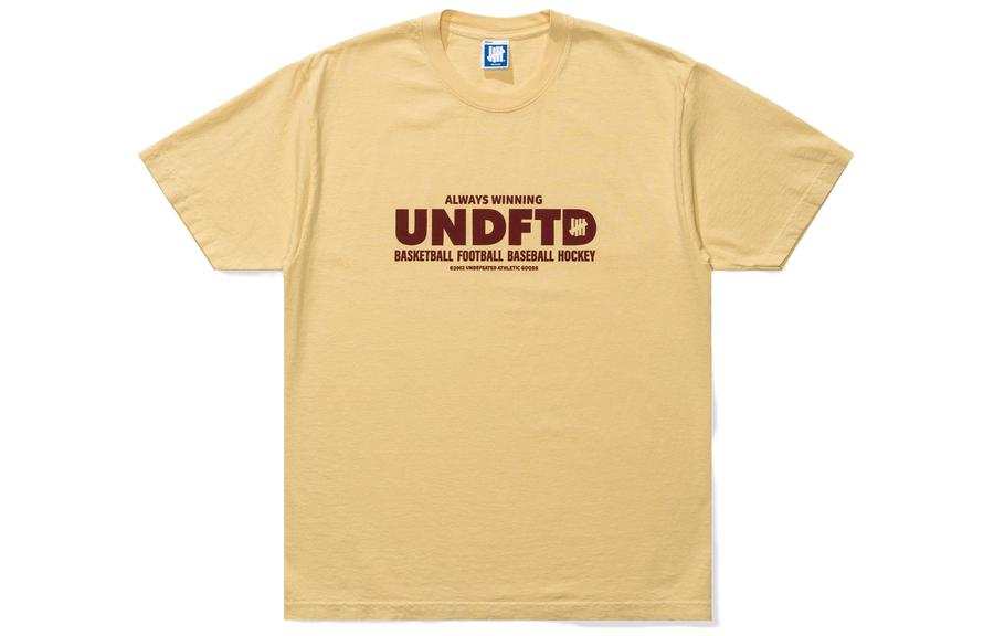 UNDEFEATED SS23 T Shirts Unisex Crew Neck Moderate