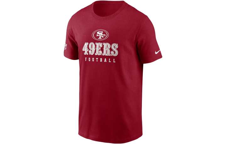 Nike Nike San Francisco 49ers Sideline Team Issue Men's Nike Dri FIT Nfl T Shirt