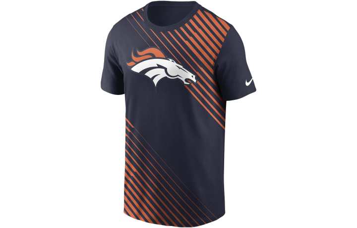 Nike Nike T Shirts Men's Marine Crew Neck Moderate Straight Fit
